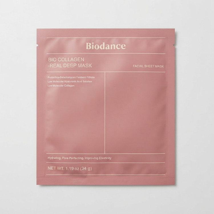 ماسک ورقه ای بیو کلاژن کره ای بایودنس | biodance