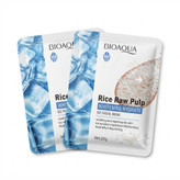 ماسک ورقه ای آرام بخش و آبرسان برنج خام و یخ بیوآکوا |bioaqua